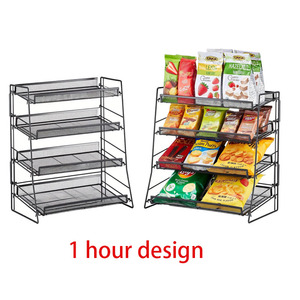 Apache tùy chỉnh Countertop kim loại snack hiển thị thực phẩm Rack cho cửa hàng bán lẻ - Product Image 1