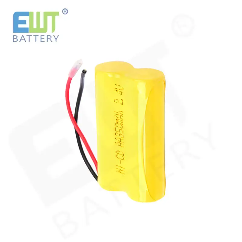 2.4V 350mAh Ni-Cd AA Rechargeable Nicd AA Battery For Toys