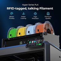 Filament PLA Creality Hyper RFID 1,75 mm Bobine de 1 kg Vert CFS/Orange/Jaune/Bleu Origine CN/GUA