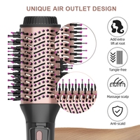 Sèche-cheveux professionnel de salon de haute qualité 1200W, sèche-cheveux haute puissance, souffleur ionique, lisseur, boucleur, haute qualité, tout-en-un