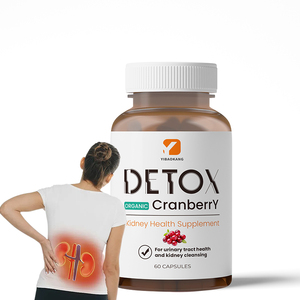 ハーバルカプセル大人用カスタマイズデトックスカプセル有機クランベリーデトックスカプセル腎臓健康補助食品 - Product Image 1