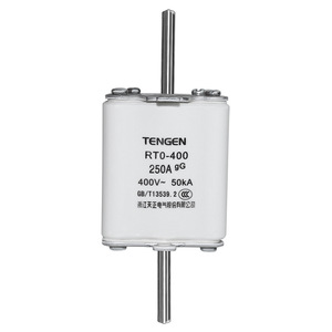 Tengen 250A ฟิวส์ Rto-400ชนิดมีดขนาด400V แบบ50kA สัมผัสแรงดันต่ำเป่าเร็ว - Product Image 4