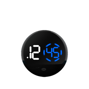 Horloge numérique électronique en plastique étanche pour <span class=keywords><strong>voiture</strong></span>, affichage de la vitesse, petite horloge de tableau de bord, vente en gros - Product Image 5