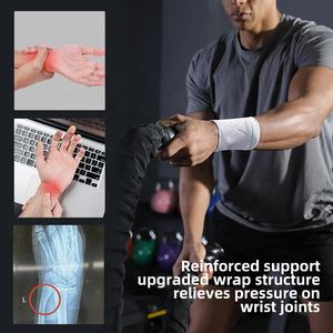 VBOSi 2187 morbido forte comodo supporto per il polso personalizzato 1 pezzo 3D maglia traspirante ortesi compressione resistente - Product Image 4