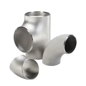 304/316 Stainless Steel Elbow 90 Degree Sanitary Welding Pipe Connection Fittings