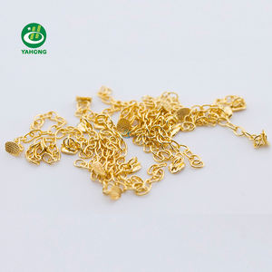 Yahong Ortho Metal Brackets <span class=keywords><strong>Cadena</strong></span> lingual 24K Oro Dental <span class=keywords><strong>Ortodoncia</strong></span> Botón <span class=keywords><strong>Cadena</strong></span> Botones linguales - Product Image 2