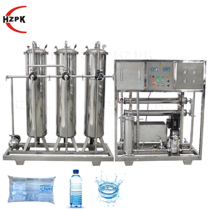 ระบบบำบัดน้ำ HZPK 1000 ลิตร ผู้จำหน่ายระบบกรองน้ำ RO บริสุทธิ์ 1000 ลิตรต่อชั่วโมง 500 ลิตร 500 ลิตรต่อชั่วโมง ราคาเครื่องกรองน้ำสำหรับการล้างไต ระบบบำบัดน้ำสำหรับอุตสาหกรรมและน้ำดื่ม - Product Image 1