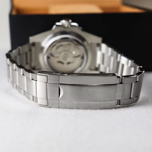 Reloj Mecánico Unisex de Acero Inoxidable con Esfera Inteligente Luminosa de Moda Clásica Oem, Cristal de Zafiro, Resistente al Agua 20 BAR - Product Image 6