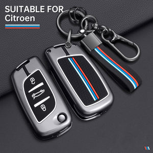 Étui de <span class=keywords><strong>protection</strong></span> pour clé de voiture en alliage de zinc, coque intégrale pour Citroën CACTUS C4L <span class=keywords><strong>Peugeot</strong></span> 508 301 2008 <span class=keywords><strong>3008</strong></span> 408 C5C3 - Product Image 1