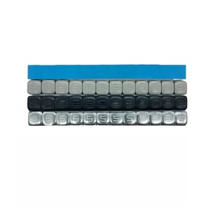 <span class=keywords><strong>Poids</strong></span> d'équilibrage carrés adhésifs en acier noir, argent, gris pour usine 5G et <span class=keywords><strong>poids</strong></span> d'équilibrage de roues de <span class=keywords><strong>moto</strong></span> - Product Image 3