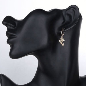 Juego de Joyería de Moda al por Mayor, Tendencia 2023, Dubai, Chapado en Oro de 18K, Forma de Delfín, Cristal de Zirconia, para Compromiso, Fiesta, Boda, para Mujer - Product Image 4