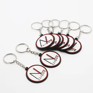 Alta qualidade personalizado promocional macio pvc borracha chaveiro que faz a máquina presente chaveiro logotipo personalizado letra keychain