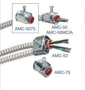 Konektor <span class=keywords><strong>SNAP</strong></span> in 1/2 "dengan mur pengunci dan terisolasi tenggorokan, rentang kabel 0.560-0.850, seng Die-cast, perak, - Product Image 6