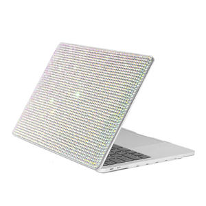 Luxe éblouissant strass brillant étincelle ordinateur portable coque rigide pour <span class=keywords><strong>Macbook</strong></span> <span class=keywords><strong>Pro</strong></span> 14 pouces 2024-2021 M4 M3 M2 M1A3112 A3185 - Product Image 1