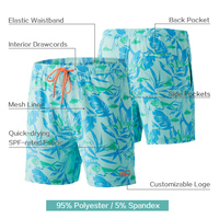 Short de bain personnalisé pour hommes, vert, camouflage, mélange de poly, évacuation de l'humidité, séchage rapide, shorts de plage grande taille pour la pêche de performance