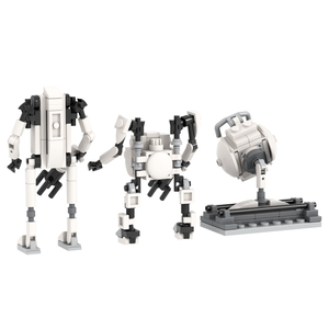 نموذج روبوت بورتال <span class=keywords><strong>2</strong></span> من MOC1663 مكون من 157 قطعة، لعبة تجميع تعليمية لشخصيات اللعبة، مكعبات بناء للأطفال كهدية - Product Image 6