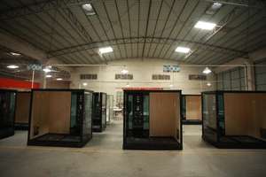 غرفة ساونا وبخار مدمجة عالية الجودة من الخشب باللون الأسود من لوكسروي - Product Image 4