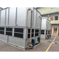 Unité de condensation par évaporation écoénergétique pour chambres froides industrielles de 10 CV à 120 CV