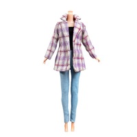 Vêtements de poupée unisexe de 30 cm, jouet en peluche, mini jouet en coton, échelle 1:6, accessoires pour maison de poupée BJD, habillage