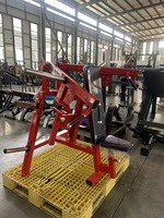Machine à presser les épaules assise à charge libre Dinuo, usage commercial intensif pour la musculation des deltoides et des muscles supérieurs des épaules