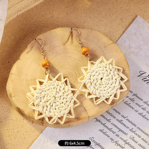 ต่างหูทอแบบวินเทจสำหรับผู้หญิง1024 - Product Image 5