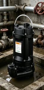 Pompe de drainage des eaux usées submersible SUOU, mini-pompe à eaux usées domestique pour drainage des eaux sales de sous-sol et de fosse septique - Product Image 3
