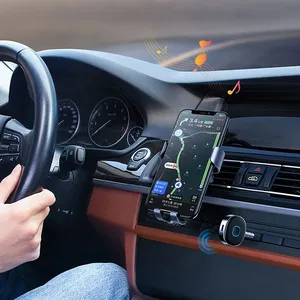 ตัวรับสัญญาณที่รองรับบลูทูธในรถยนต์ BT5.0อะแดปเตอร์ไร้สาย3.5MM USB สเตอริโอพร้อมไมโครโฟนแฮนด์ฟรี DSP <span class=keywords><strong>voiceless</strong></span> - Product Image 6