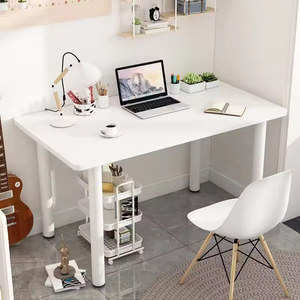 <span class=keywords><strong>Table</strong></span> de bureau ergonomique réglable au design moderne Cadre en fer forgé Convertible Extensible Porte-gobelet Bureau Bureaux d'ordinateur - Product Image 2