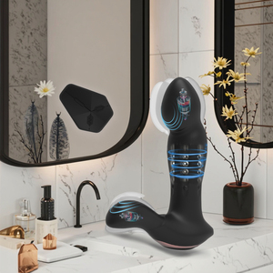 Tapón Anal de Silicona de Alta Calidad con 10 Vibraciones Intensas, Masajeador de Próstata Masculino, Juguete Anal Vibrador Premium para Placer Sexual - Product Image 5