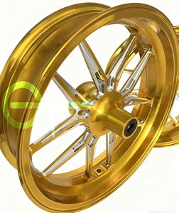 Direct Fit CNC Billet Wheels for Yamaha XMAX300 - Custom Pattern Lightweight Alloy Rims for Southeast Asia - Product Image 3