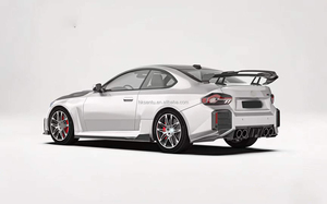 Nuevo Kit de Carrocería para BMW Serie 2 M2 Competition Coupé M2G87 2018-2021, Estilo PAK, Fibra de Carbono, Lip Delantero, Faldones Laterales, Difusor, Ensamblaje con Tornillos - Product Image 3