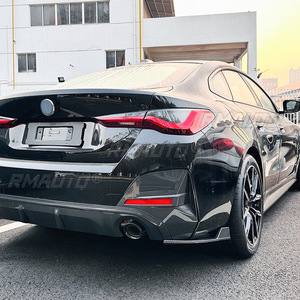 ชุดแต่งกันชนหลังสำหรับ BMW ซีรีส์ 4 Gran Coupe G26 ปี 2020+ พร้อมสปลิตเตอร์ ป้องกันกันชน สปอยเลอร์ ดิฟฟิวเซอร์ ลิป อุปกรณ์ตกแต่งรถยนต์ - Product Image 4