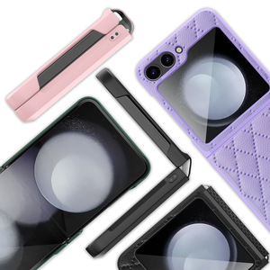 ผลิตภัณฑ์ใหม่ของฮวนมินเหมาะสำหรับ Samsung Z Flip6 มาพร้อมเคสหนังลายเพชรแบบเต็มตัวที่ให้การปกป้องอย่างเต็มรูปแบบ - Product Image 2