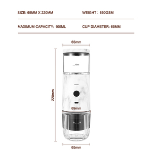 Everich Ventes Chaudes Moulin <span class=keywords><strong>à</strong></span> <span class=keywords><strong>Café</strong></span> Électronique Rechargeable Sans BPA <span class=keywords><strong>Machine</strong></span> <span class=keywords><strong>à</strong></span> <span class=keywords><strong>Café</strong></span> en Capsules <span class=keywords><strong>avec</strong></span> <span class=keywords><strong>Filtre</strong></span> <span class=keywords><strong>à</strong></span> Gouttes - Product Image 2