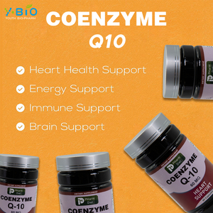 Coenzyme Q10 (Ubiquinone) Vitamin B3 Red Yeast Rice Extract Antioxidant 60 <strong>Pills</strong>/Bottle 60mg/<strong>Pill</strong> Energy Support - Product Image 2