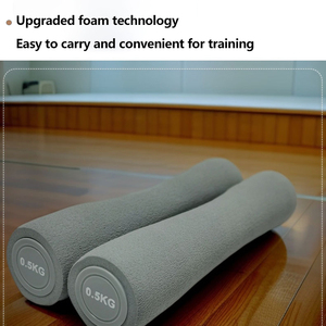 Ladyglow Biểu Tượng Tùy Chỉnh Phụ Nữ Nhà Sử Dụng Thiết Bị Tập Thể Dục Thể Thao Nhỏ Gọn Tay Nắm Cánh Tay Đào Tạo 0.5Kg 1Kg Bọt Quả Tạ - Product Image 2