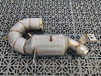 Tuyau d'échappement en acier inoxydable avec catalyseur pour BENZ W206 C200 C260 1.5T