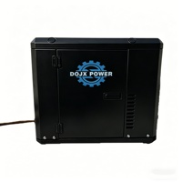 Générateur diesel silencieux compact 5KW 7KW 8KW, faible bruit, configuration ATS AVR, directement de l'usine, alimentation de secours pour la maison et l'extérieur