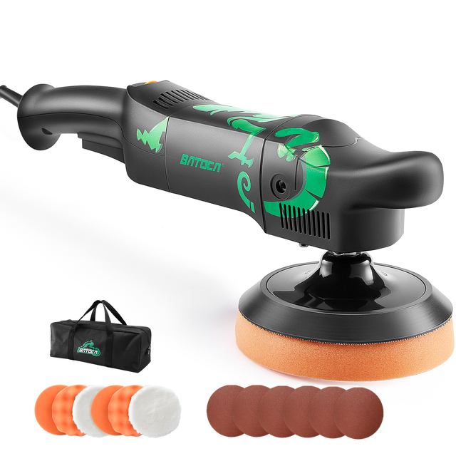Car Polishers Professional Machine 850W Power Rotary Car Polishing Machine 3300rpm Heavy Cutting Power Buffer Sanding Tool