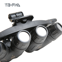 FMA Aviation PNVG AN/AVS-10 Modèle Casque Tactique Binoculaire Quatre Tube Vision Nocturne Modèle Ventilateur Ensemble Complet D'équipement CS TB1319