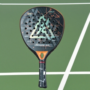 Raqueta de Pádel Profesional de Fibra de Carbono 3D para <span class=keywords><strong>Tenis</strong></span> de Playa con Agarre de Titanio y Núcleo de Espuma EVA Raqueta de <span class=keywords><strong>Tenis</strong></span> Prémium - Product Image 2