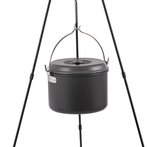 Cooking Portable Barbecue <span class=keywords><strong>Camping</strong></span> Pot Outdoor <span class=keywords><strong>Camping</strong></span> Aluminum Hanging Pot - Product Image 6