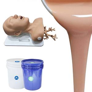 免费样品颜色可调软皮人体液体硅橡胶原料 - Product Image 1