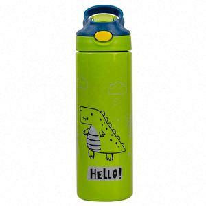 Wholesale 500ml Kids Sublimation Sippy Cups Double Walled Stainless Steel Insulated Straight Tumbler - Product Image 2