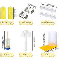 Kit de Démarrage Apicole Quotidien pour Apiculteur : Enfumoire, Lève-Cadre et Équipement Essentiel