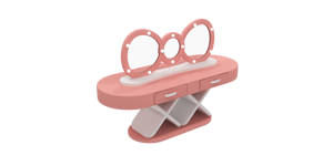 Équipement de terrain de jeu commercial intérieur, maison de <span class=keywords><strong>princesse</strong></span>, maquillage pour filles - Product Image 5