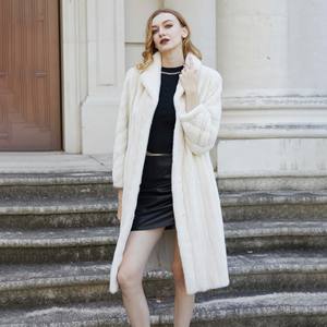 Cappotto invernale da donna in vera pelliccia nuovo Design squisito in <span class=keywords><strong>visone</strong></span> classico senza tempo - Product Image 3