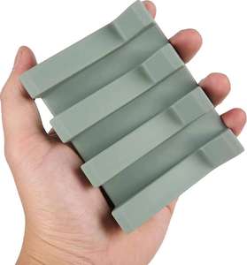 Hot Sale Self Draining Silicone <b>Soap</b> <b>Organizer</b> Tray and <b>Sponge</b> Holder for <b>Kitchen</b> Sink Caddy Storage Dispenser - Product Image 4