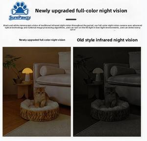 Comedero Inteligente Automático <span class=keywords><strong>para</strong></span> Mascotas con Gran Capacidad de 6L, Control por WiFi 2.4G 5G a través de la App Tuya, Cámara Ajustable y Láser, con Alerta de <span class=keywords><strong>Comida</strong></span> Baja - Product Image 2