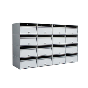 Apartamento comunitario Buzón <span class=keywords><strong>de</strong></span> metal <span class=keywords><strong>de</strong></span> pared Buzón <span class=keywords><strong>de</strong></span> acero Buzón <span class=keywords><strong>de</strong></span> entrega 24 puertas Buzón <span class=keywords><strong>de</strong></span> <span class=keywords><strong>correos</strong></span> - Product Image 3